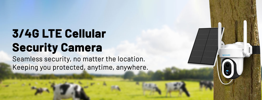 4G LTE Cellular Security Camera