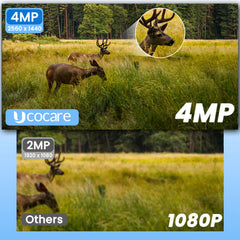 H40 4MP Outdoor Solar Surveillance Camera with 4G SIM Card