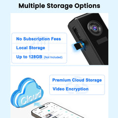 Dual-Lens Doorbell Camera Wireless With Chime P10