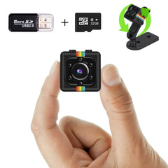 SQ11 FHD Mini Camera 1080P with 32GB Memory Card