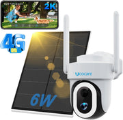 ワイヤレス 4G LTE ソーラーセキュリティカメラ (S2-4G)