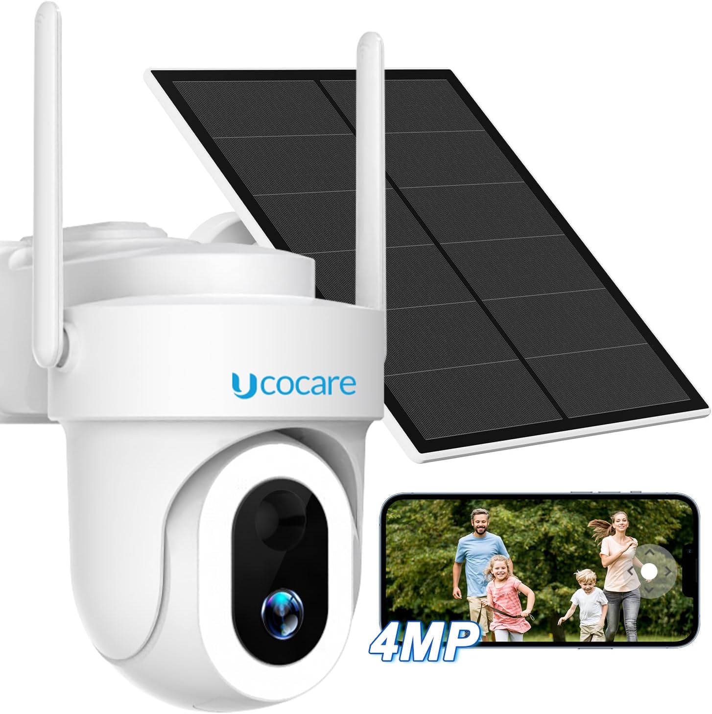 S2-WiFi 4MP, solar camera outdoor wireless