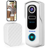 White video doorbell wireless, UCOCARE P4