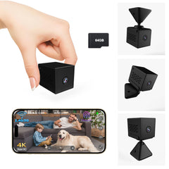 MA3 Spy Camera, 4K HD Mini Camera for Home Security