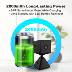 MA3 Spy Camera, 4K HD Mini Camera for Home Security