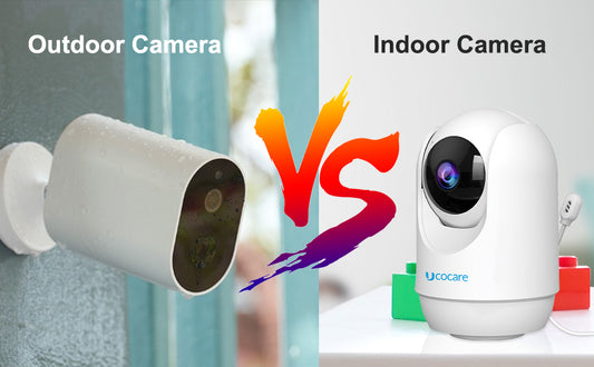 Can indoor security cameras be used outdoors?