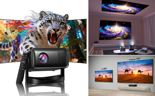 2025’s Best Mini Portable Projector? Full Review of the V18 Smart 4K-Supported Projector