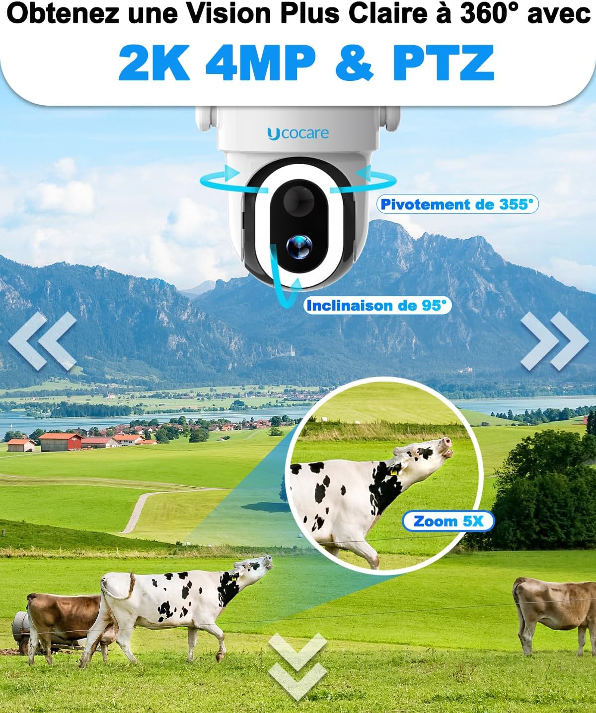 PTZ IP Camera, zoom 5X