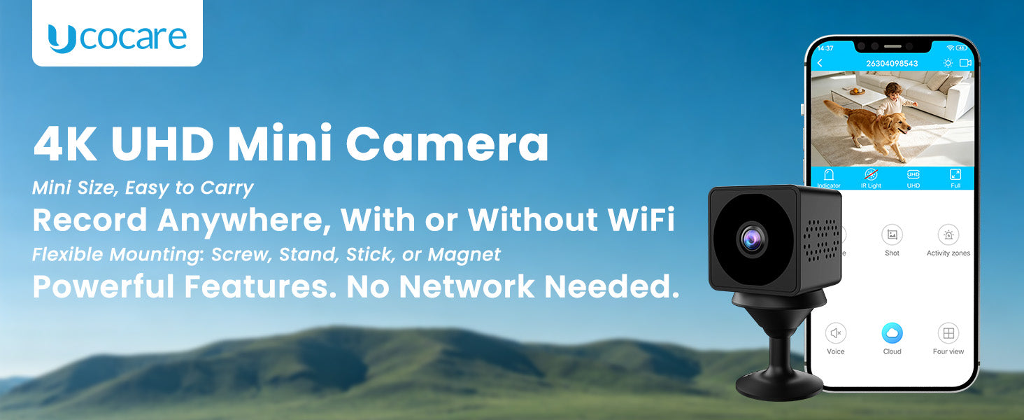 UCOCARE Q16WiFiMiniCam product feature 7