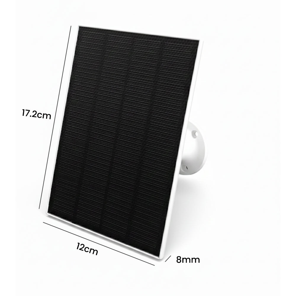 Solar Panel for Battery-Powered Security Cameras