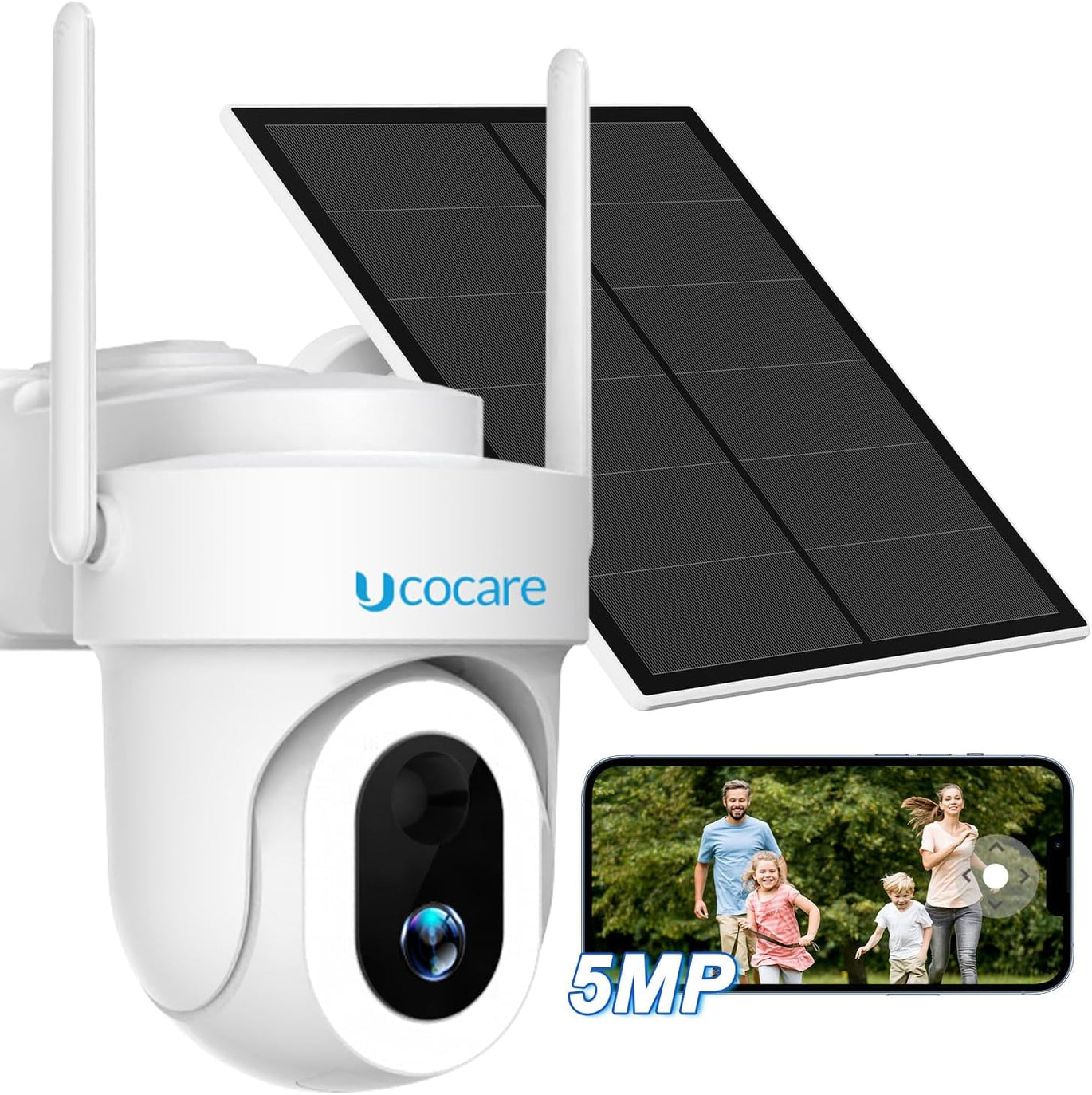 防犯カメラ Udocare Solar Wireless Security Camera 防犯カメラ Udocare Solar Wireless Security Camera Amazon.com