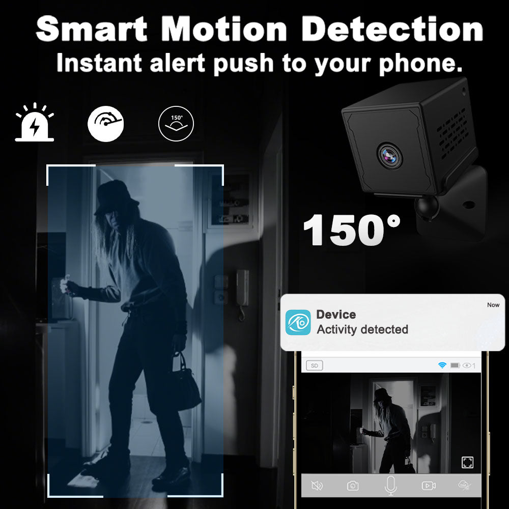 MA3 Spy Camera, 4K HD Mini Camera for Home Security